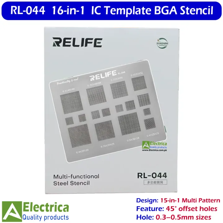 Universal%20BGA%20Reballing%20Stencil%20Mechanic%20UFO%2095%2015-in-1%20/%20RELIFE%20RL-044%2016-in-1%20/%20KOOCU%2016-in-1%20IC%20Repair%20Template%200.3%E2%80%930.5mm%20by%20Electrica%20-%20Image%204