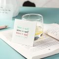 Transparent Sticky Notes (3x3 inch) Translucent Clear Sticky Notes Waterproof Self-Adhesive Translucent Pads for Books Annotation, Sticky Notes for  Removable Perfect for College Essentials Books and Office Stationery Art and Craft  Pack of 1. 