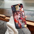 【Homesickneisi】Genshin Impact Raiden Shogun Baal Back Case For Realme GT Neo 2 GT Master C21 8 Pro 8i Cover For OnePlus Nord 2 8T 9R 9 Pro. 