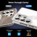 UGREEN Crystal Clear Original Series Magnetic Mobile Phone Case Magnetic Type Transparent for Samsung S25 Ultra Case. 