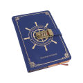 Diary With Combination Lock 100 Sheets A5 Size Travel Journal Notebook Blue. 