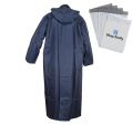SHOP EASILY [ HIGH-QULITY Rain Jacket / Coat Waterproof Packable Long Hooded Quick-drying Raincoat ]. 
