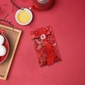 Chinese Lunar Year Red Envelope Hongbao Traditional Gift Money Envelope Wedding A Vertical. 