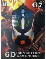 GAMING MOUSE G7 6D IRON BOTTOM GAME MOUSE, Gaming Mouse for PC and Laptop. 