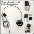 30 Pack Foam Microphone Windscreen,Mini Size Lapel Headset Mic Foam Covers for Headset Microphone Durable Easy to Use. 
