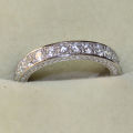 Wedding Ring Inlaid Exquisite Inlaid Women Accessory Jewelry. 