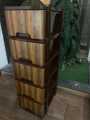 Plastic Storage Cabinet 4 Drawers, Multipurpose Drawers. 