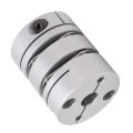 Motor Shaft Double Coupling 40mm Hub Disc Double Diaphragm Shaft Coupler. 