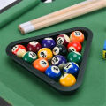 Mini table toy set snooker pool table and mini billiard table game for childrens - Small. 