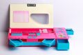 Multifunction Pencil Box With 6 Buttons For School Use Frozen Character. 