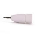 Vehicle 3.5mm Male Aux Audio Plug Jack to USB 2.0 Female Converter Adapter. 