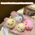 1PC Miniature Chick Pig Animal Relief Squeeze Toy Sticky Squishy Mini Penguin Duck Stress Relief Squishy New Fidget Toy Qingyue. 