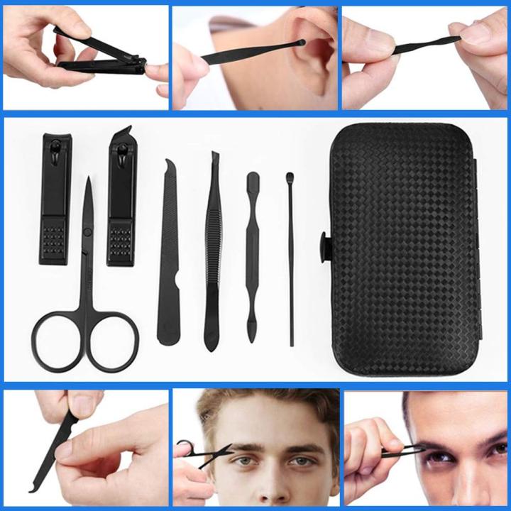 7%20pcs%20New%20Manicure%20Nail%20Clippers%20Pedicure%20set%20%E2%80%93%20Professional%20Nail%20Clipper%20Trimmer%20Set%20Cleaner%20Cuticle%20Beauty%20Grooming%20Kit%20-%20Stainless%20Steel%20Nail%20Cutter%20-%20Portable%20Travel%20Nail%20Care%20Hygiene%20Kit%20%E2%80%93%20Multifunctional%20Scissor%20-%20Ear%20Pick%20%E2%80%93%20Pedicure%20Manicure%20Kit%20-%20Image%208