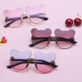 I LOVE DADDY&MUMMY-Cute Bear Frame Sunglasses For Baby. 