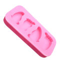 3D Baby Feet Silicone Mold Chocolate Fondant Cake Decorating Baking Tool Bake Ware Pudding Baking Paste Mold. 