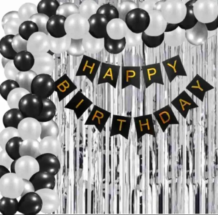 Happy%20birthday%20Theme%20Pink,%20White%20Silver-%20Including%20Pink%20Banner%20cards,%20Latex%20Balloons,%20Confetti%20Balloons%20With%20Silver%20Back%20Curtain,%20Best%20Set%20For%20Birthday%20Party%20-%20Image%208