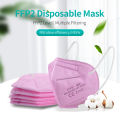 20pcs ffp2mask Respirator Black kn95 mascarillas negra Adults 5Layers fpp2 approved kn95 CE Face Mask ffp2 reutilizable fpp2mask. 