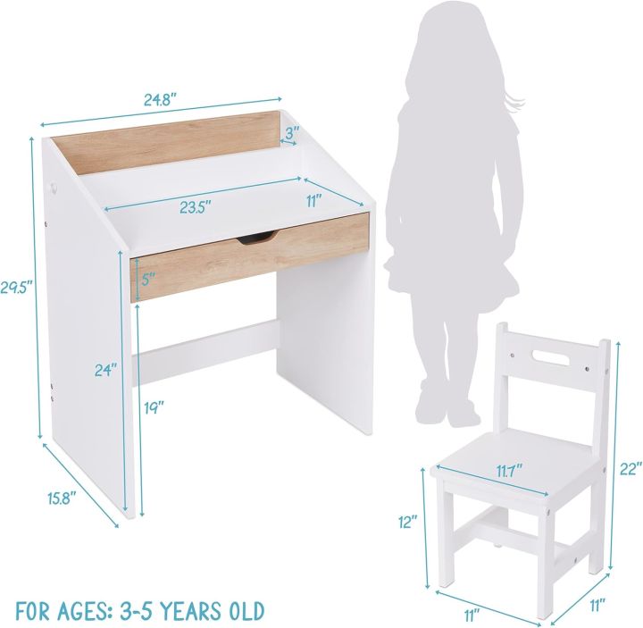 Mr.outlets%20Toddler%20Wooden%20Study%20Desk%20and%20Chair%20Set,%20Home%20School%20Learning%20Workstation%20with%20Writing%20Table,%20Storage%20Drawer,%20Tabletop%20Organizer%20&%20Hanging%20Hooks%20for%20Children%20Studying,%20Reading%20&%20Drawing%20-%20Image%202