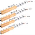220V Hot Sale Repair Rework Tool Soldering Iron Station Solder Welding Electric Soldering Iron Wood Handle Chisel Tip. 