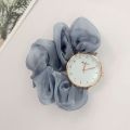 ins style creative ribbon watch hair band personality fashion junior high school students quartz watch factory direct sale stock. 