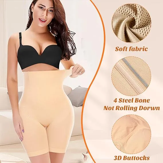 Tummy%20Control%20Shapewear%20Shorts%20for%20Women%20High%20Waisted%20Slimming%20Body%20Shaper%20Underwear%20Lace%20Slip%20Shorts%20Under%20Dresses%20-%20Image%205