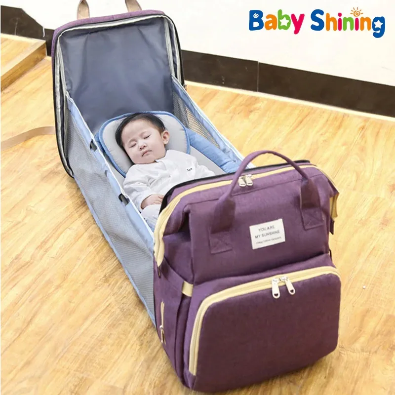 Light purple diaper bag best sale