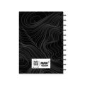 PaperCuts Yellow Aesthetic Quote - A5 Spiral Note Book Soft Cover 150 Pages. 