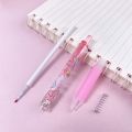 AGSEE Office Accessories Click Action Pen Signature Pen Black 0.5mm Writing Pen Cinnamoroll My Melody Stationery Cartoon Gel Pens Signing Pen Ballpoint Pressable Pens. 