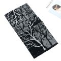 180*30CM Men Printed Scarf Winter Jacquard Flannel Tree Pattern Tassels High Quality Warm Cotton Business Style Shawls Scarves. 