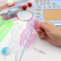 14 Pieces Paper Quilling Tools Slotted Kit,Assorted Sizes Rolling Curling Quilling Needle Pen for Art Craft DIY Paper. 