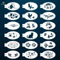 Face Painting Stencils DIY Stencils Template Easily Use for Parties. 