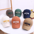 Fashion Baseball Cap Kids Cap Letter Embroidery Cap Adjustable Cap Hip Hop Hat. 