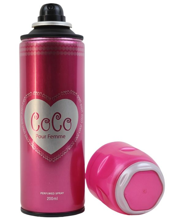 Coco Perfumed Body Spray 200 ML - Long Lasting Body Spray