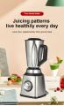 SUPEREST Best Juicer Blender Machine Set 3 in1 Stainless Steel Body Heavy Duty Blender Germany Brand -1000Watts Powerfull Motor / 6 Sharp Blades For Ice Crushing,smooothies,Soybean,etc Blender Choper, Grinder | SILVER. 