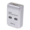 FJGEAR USB 2.0 Auto 2 Port HUB Switcher for 2 PC Printer USB Windows. 