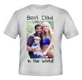 Customized T Shirts with Your Photo/Logo and Name Pic Wali Shirt Name Wali Shirt Customized  T Shirt. 