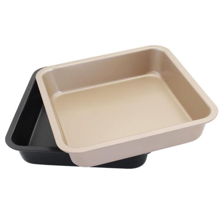 Inch -Non-stick Square Baking Pan Pizza Pan Cake Pan