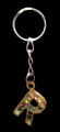 Keychain Fancy Alphabet R For Girls/Boys Key Ring Key Holder Mobile Phone Straps Metal Golden QWIS-1205-20 QUALITY WEB STORE. 