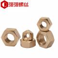 Copper Nut Copper Hex Nut Copper Hex Nut Screw Cap M2M3M4M5M6M8M10M12M16M20M24. 