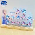 613 Genuine Frozen Children's Jewelry Elsa Princess Cartoon Rotating Sand Ring Girl Baby Toy. 