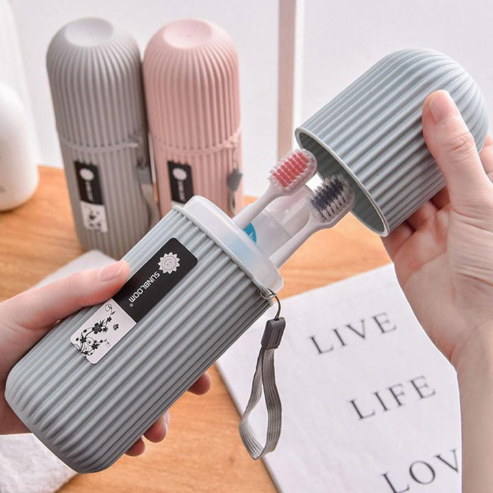 Travel accessories Toothbrush Cover Protection Box Wash Makeup Bag Women Men Toiletries Storage Multi travel Case Toothpaste, Sun Glasses, mini folding Umbrella Case Organizer