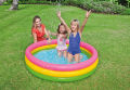 INTEX 57422 - Sunset Glow Baby Pool For Kids Inflatable Kids Bath Tub For Children - 58 x 13 IN - 5FT. 