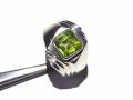 Peridot Silver Ring - GNJP78628. 