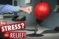 Desktop Punching Bag Stress Buster Desk Punching Ball Boxing Training  Heavy Duty Pump Freestanding Reflex Stress Relief Toys Adults Kids Home Office. 