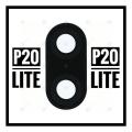 Huawei P20 Lite Camera Lens Made Of Real Glass + Free 4x Double Tape. 
