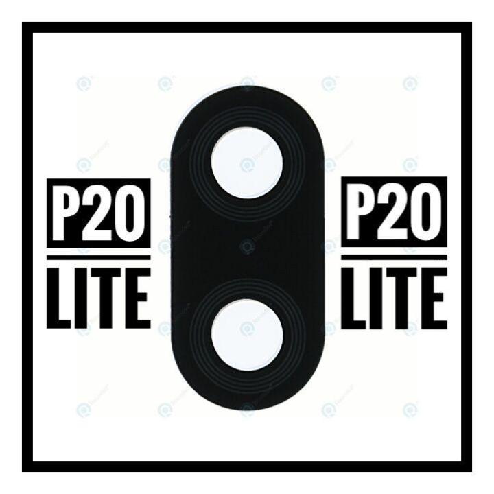 Huawei P20 Lite Camera Lens Made Of Real Glass + Free 4x Double Tape