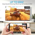 USB C to HDMI Cable Kimwood, 4K@60HZ Braided Type C to HDMI Cable Thunderbolt 3 Compatible for 2017/2016 MacBook Pro, Galaxy s8 te 8/S9. Dell xPs 13/15. 2017 iMac and More(6Ft). 