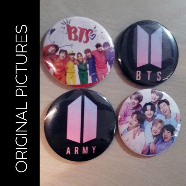 BTS%20Badges%20for%20Army%20Lovers%20Kpop%20Round%20Shape%20(Pack%20of%204)%20-%20Image%205