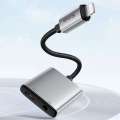 Apple iPhone Dual Port Splitter 3.5mm Lightning Converter MFI Certified Chipset by Apple . Work with all iPhones. 