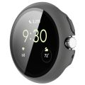 For Google Pixel Watch Tempered Glass Film PC Watch Case. 